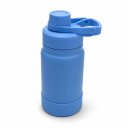 Ver imagem 1 de Garrafa Térmica Ms-966 350ml Capa Protetora Silicone:Azul Royal