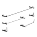 Ver imagem 1 de Kit de Acessórios para Banheiro Alto Brilho 5 Peças 2070or Grego Metal