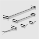 Ver imagem 3 de Kit de Acessórios para Banheiro Alto Brilho 5 Peças 2070or Grego Metal
