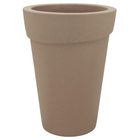 Vaso Alto para Plantas Grandes Tramontina Gipsy 90cm Polieti