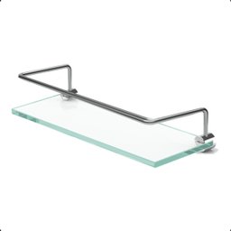 Porta Shampoo Proteção Organizador de Banheiro Orion Suporte Prata 1051or.prpl - 1