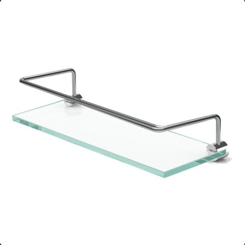 Porta Shampoo Proteção Organizador de Banheiro Orion Suporte Prata 1051or.prpl