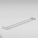 Ver imagem 3 de Toalheiro Duplo para Banheiro Alto Brilho Troia Grego Metal 60cm