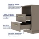 Ver imagem 4 de Mesa Cabeceira 2 Gavetas Araçá CabeCasa MadeiraOriginals