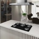 Ver imagem 4 de Cooktop Terim à Gás TRM 5B TC Vidro Preto Flange Inox