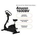 Ver imagem 2 de Bicicleta Vertical Profissional Athletic 1600BV Suporta 150kg 8 Níveis Disco de Inércia 7kg