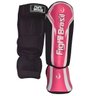 Caneleira Muay Thai Protetor De Canela Fight Brasil Rosa - 3