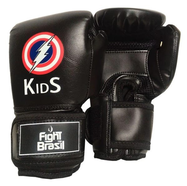 Luva Muay Thai Boxe Infantil 4 Oz Kids Crianças Fight Brasil ...