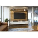 Ver imagem 2 de Home Suspenso Vidratto 1.8 Freijó com Off White - Imcal Móveis