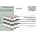 Ver mais imagens de Cama Box Baú Casal: Colchão Ortopédico Herval D28 - Ag65 Ortopedic Black + Base Crc Courano White