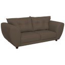 Ver imagem 2 de Sofá 2 Lugares Tulipa Suede - Doce Sonho Móveis SOFÁ 2 LUGARES Marrom