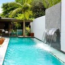 Ver imagem 7 de Cascata 60cm de Embutir na Parede com Acabamento em Aço Inox para Piscina