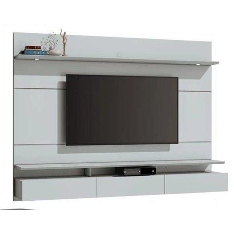 Home Suspenso Decore LED 180cm Branco Acetinado - Imcal Móveis