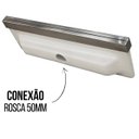 Ver imagem 3 de Cascata Piscina de Embutir 40cm Acabamento Inox