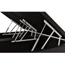 Ver imagem 3 de Cama Box Baú King-size 193x203 Reforçada Fabricação Própria - Corino Preto