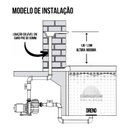 Ver imagem 3 de Cascata Piscina de Embutir 100cm Acabamento Inox