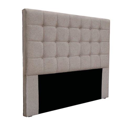 Cabeceira Cama Box Queen 160 Cm Verona Linho Areia S04 - D'Rossi