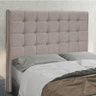 Cabeceira Cama Box Queen 160 Cm Verona Linho Areia S04 - D'Rossi - 2