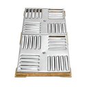 Ver imagem 1 de Dispositivo Caixilho 15x30cm em Latão e Inox para Piscina de Alvenaria - Inaqua