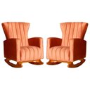 Ver imagem 1 de Kit 02 Poltronas Balanço Melinda Veludo