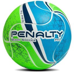 Bola Penalty Beach Soccer Pró Termotec - Verde/Azul - 1