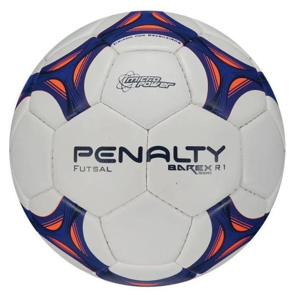 Bola De Futsal Penalty Rx500 XXIII- Branco-Amarelo- Preto - Jardim