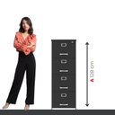 Ver mais imagens de Arquivo de Madeira 4 Gavetas Of04gp25