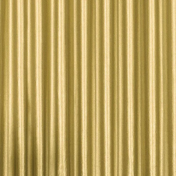 Cortina Loren para Trilho Suisso Tecido Cetim Amassado 2,00m x 1,70m Janela Sala Quarto - Dourado - 2