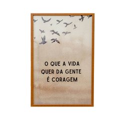 Quadro Coragem - 1