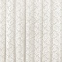 Ver imagem 3 de Cortina Serena para Trilho Suisso Tecido Renda Floral e Malha 3,00m x 2,50m Sala Quarto - Palha