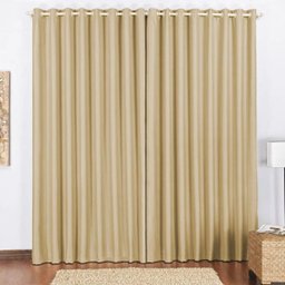 Cortina Block Blackout Blecaute para Trilho Comum Tecido Corta Luz 2,00 x 1,70M Janela Quarto Sala - 1