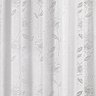 Cortina Jade para Trilho Suisso Tecido Renda Floral 2,00m x 2,50m Porta Balcão - Branca - 3