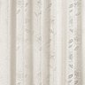 Cortina Jade para Trilho Suisso Tecido Renda Floral 2,00m x 2,50m Porta Balcão - Palha - 3