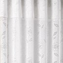 Ver imagem 2 de Cortina Jade para Trilho Suisso Tecido Renda Floral 4,00m x 2,50m Sala Quarto - Branca