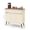 Ver imagem 6 de Aparador Buffet Marrocos Off White Freijo