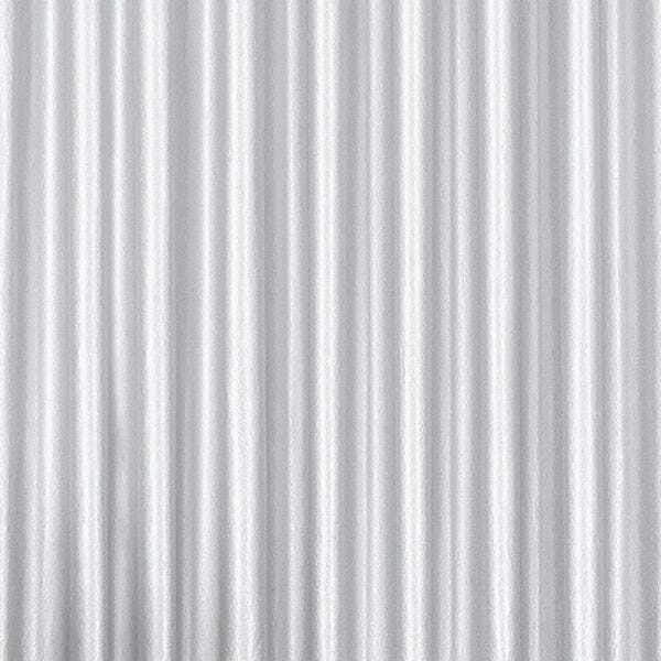 Cortina Loren para Trilho Suisso Tecido Cetim Amassado 4,00m x 2,80m Janela Sala Quarto - Branco - 2