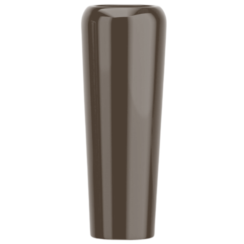 Vaso Decorativo Fibra de Vidro Florida P 65cm Bronze Brilho Lindo Vaso