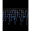 Ver imagem 3 de Cascata Pisca 320 Leds Azul Natal Fio Branco de 3x2m e 220v