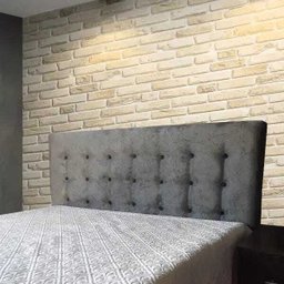 Cabeceira Durasi 15 Suede Amassado Casal 140 X 120 RBL - 2