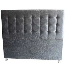 Cabeceira Durasi 15 Suede Amassado Casal 140 X 120 RBL - 1