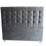 Cabeceira Durasi 15 Suede Amassado Casal 140 X 120 RBL - 1