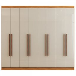 Guarda-Roupa Casal Ele e Ela 8 Portas 8 Prateleiras - Panorama Móveis - 9 Guarda-Roupa Casal Ele e Ela 8 Portas 8 Prateleiras - Panorama Móveis - 9