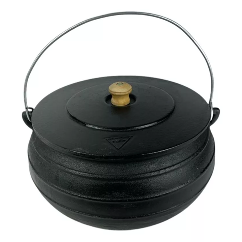 Panela Caldeirão da Bruxa Ferro Fundido Tripé Alfa Nº2 600ml