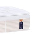 Ver imagem 5 de Cama Box Baú King: Colchão Molas Pocket Ensacadas Castor Gold Star Vitagel + Base CRC Courano