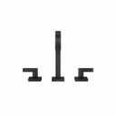 Ver imagem 2 de Misturador de Mesa Bica Alta para Lavatório Black Matte Cod: 1877.bl38.mt