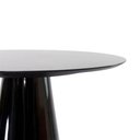 Ver imagem 2 de Mesa de Jantar Cone Redonda 130 Cm Laqueada Cores Preto