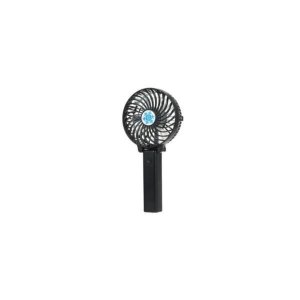 Mini Ventilador Handy Portátil Mão Usb Recarregável Preto