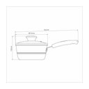 Ver imagem 7 de Panela Tramontina Sicilia Aluminio Excellent Avelã 16 Cm