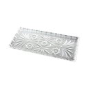 Ver imagem 2 de Travessa Retangular de Cristal Dragon Transparente 34x15cm Lyor
