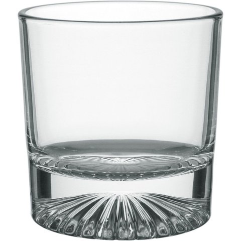 Jogo 6 Peças Copo Baixo de Vidro 300ml Transparente 9x9x9cm Água Suco Drinks Bar